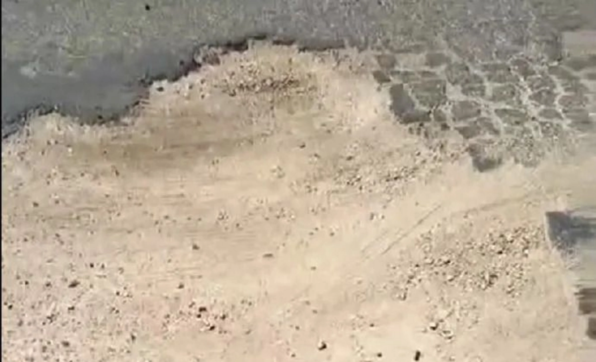 Un influencer expuso el deterioro de la ruta nacional 151 en La Pampa