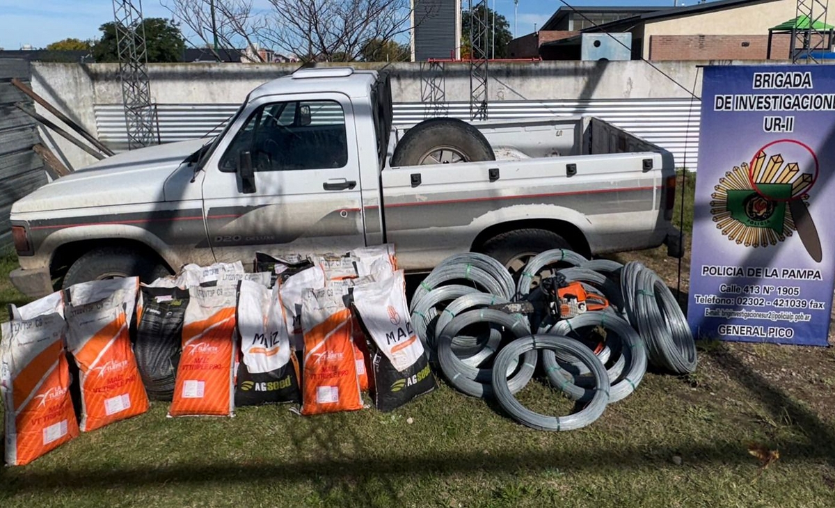 Dos detenidos sospechados de un importante robo en un campo