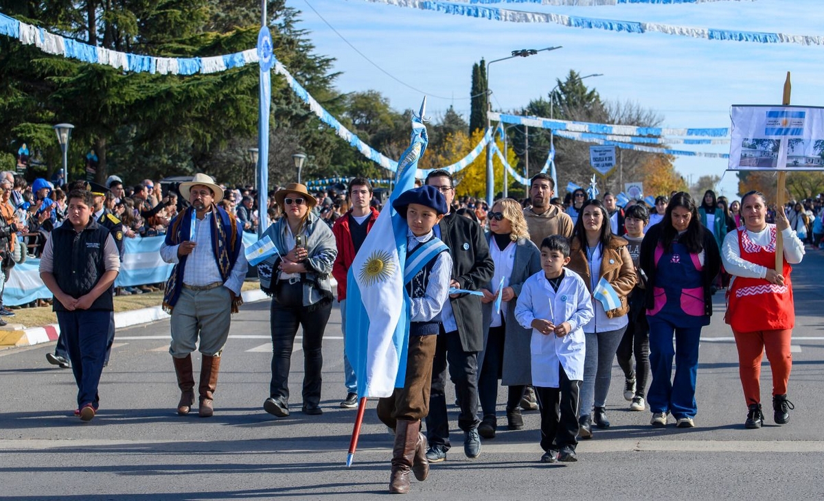 La Pampa celebra la Revolución de Mayo con emblemático acto en Toay
