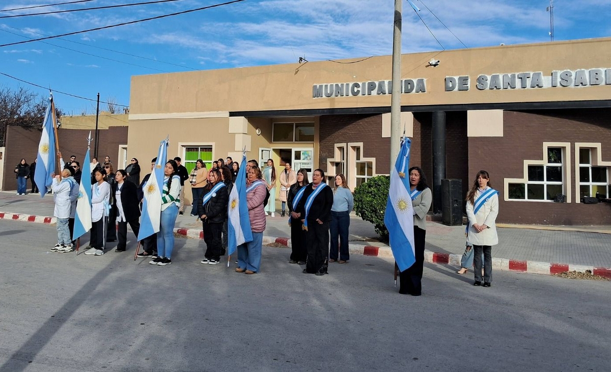 Santa Isabel Celebró la Revolución de Mayo con Fiesta Cultural y Comunitaria