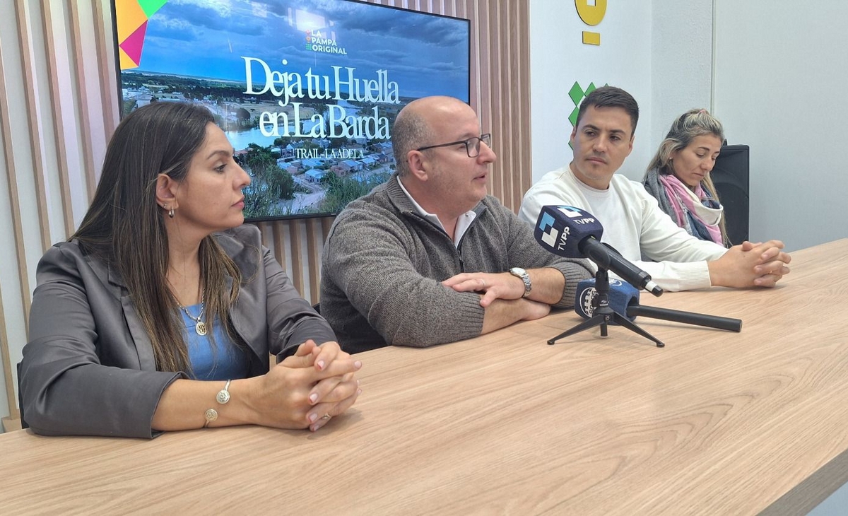 La Adela se prepara para el trail 'Dejá tu Huella en la Barda'