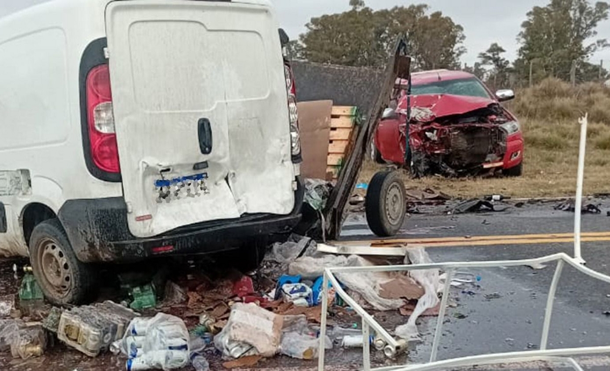 Accidente en Ruta 5: Un Conductor en Estado Crítico tras Choque Frontal