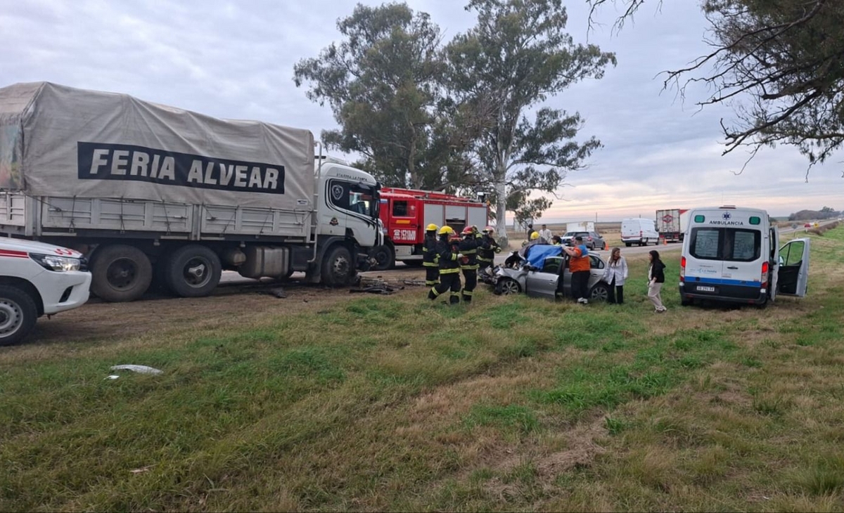 Tragedia en Ruta 5: Un hombre pierde la vida en un choque devastador
