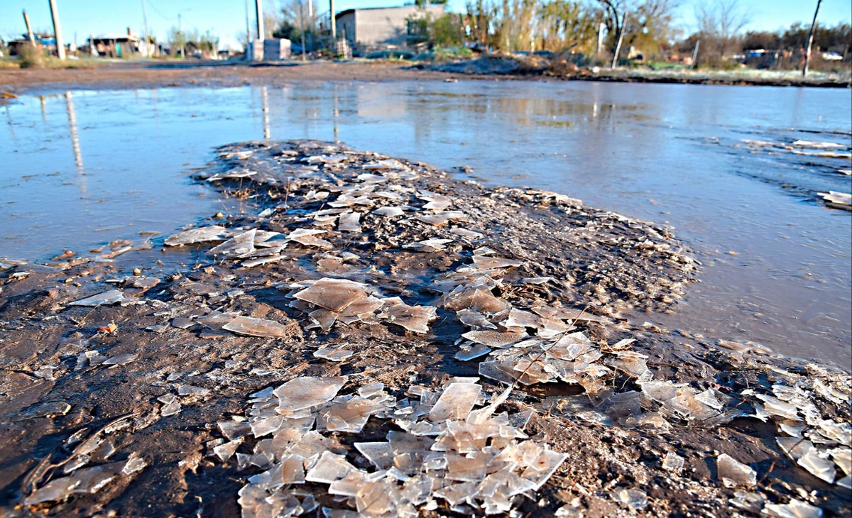 El frío polar azota La Pampa: heladas récord marcan el inicio de la semana