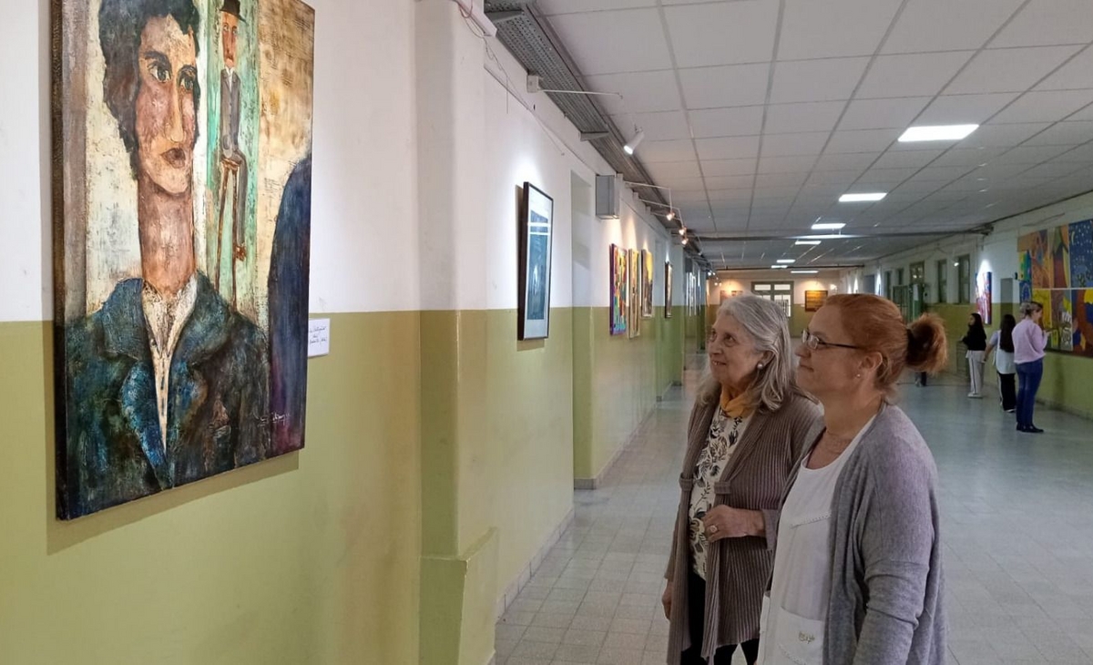 La Escuela 66 celebró sus 116 años con la renovación de su Galería de Arte