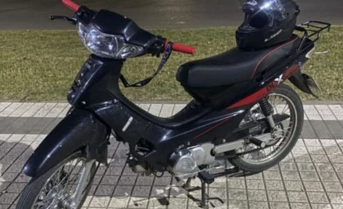 Inseguridad en Santa Rosa: Roban moto cerca de un boliche