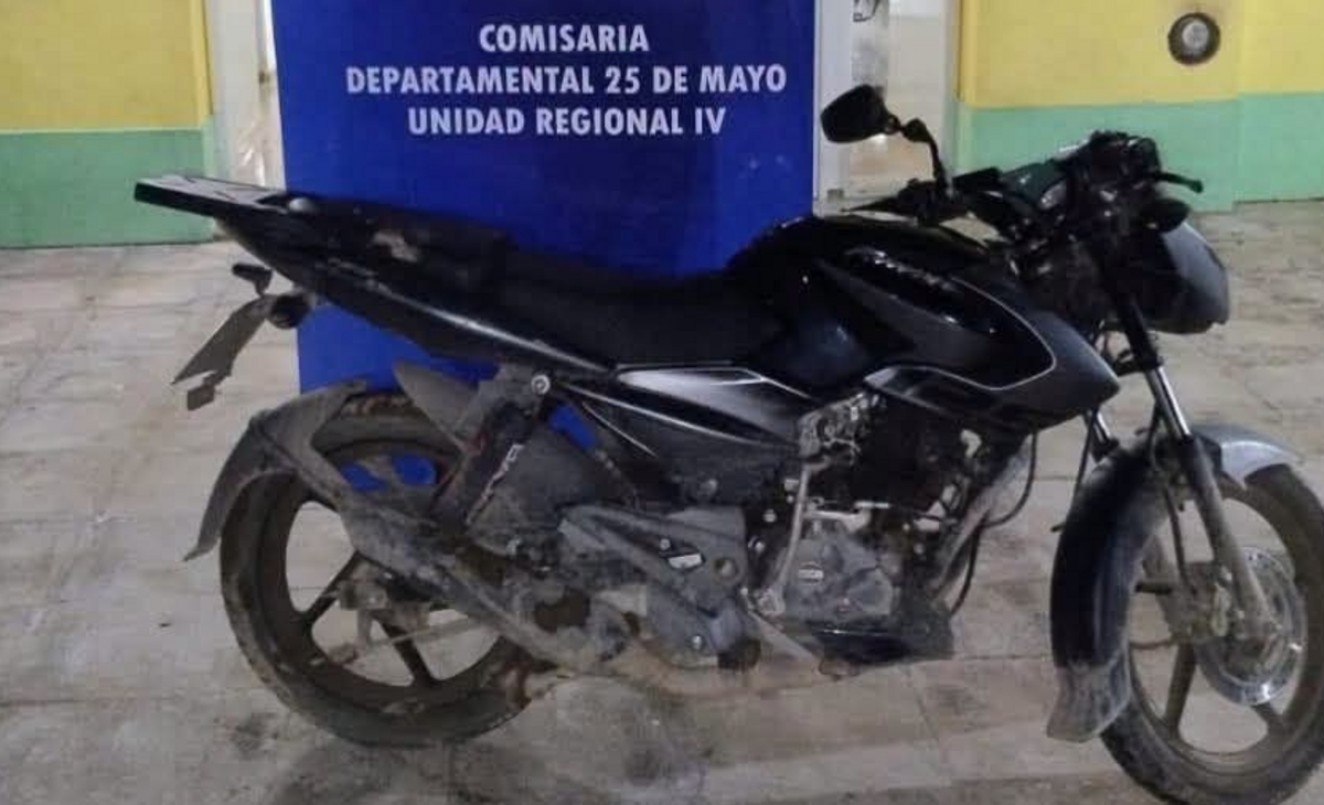 Tres menores robaron una moto y los demoraron paseando