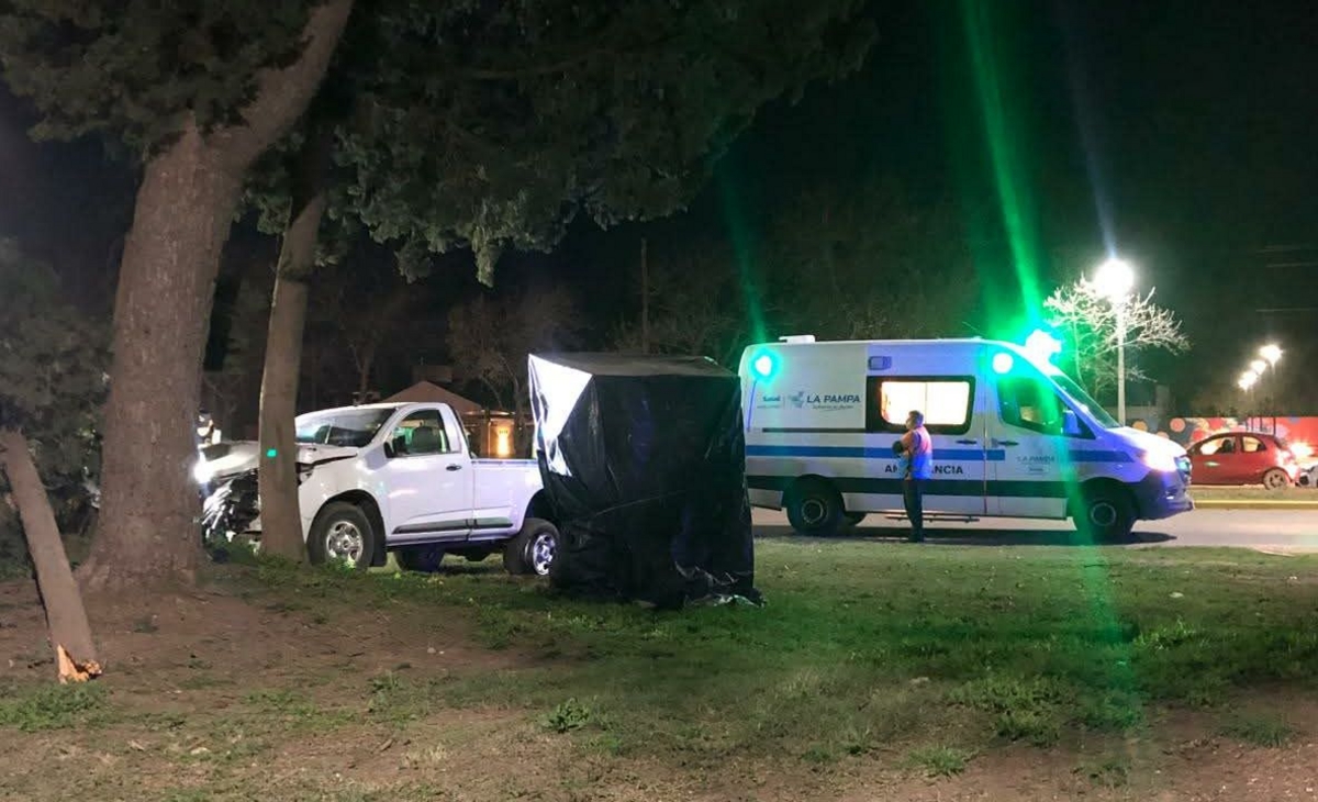 Accidente en la Avenida Perón deja a un herido