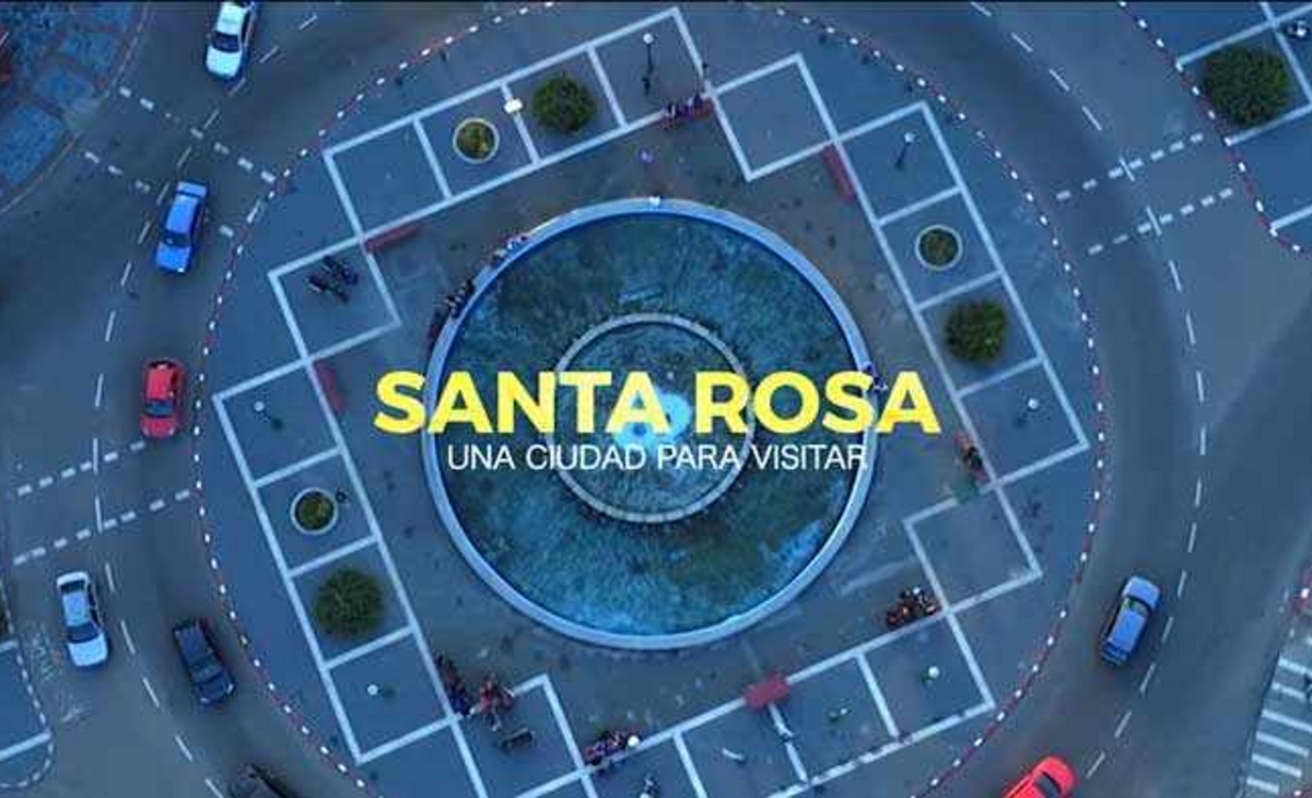 Santa Rosa, desde un drone, como nunca antes vista