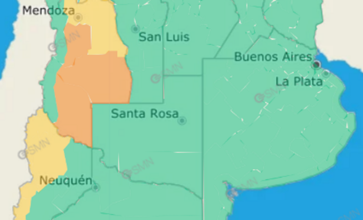 Alerta meteorológica por vientos y nevadas