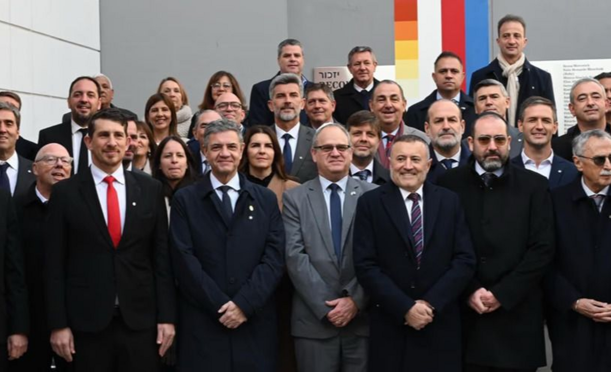 Luciano di Nápoli participó del Encuentro Federal por la Memoria en la AMIA
