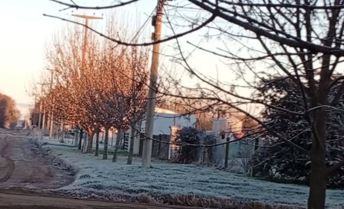 Heladas en toda la provincia: El Carancho, la localidad más fría