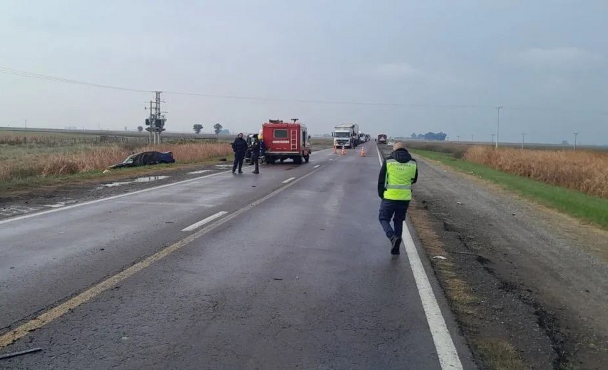Otro trágico siniestro vial en la ruta 5: dos muertos y cuatro heridos