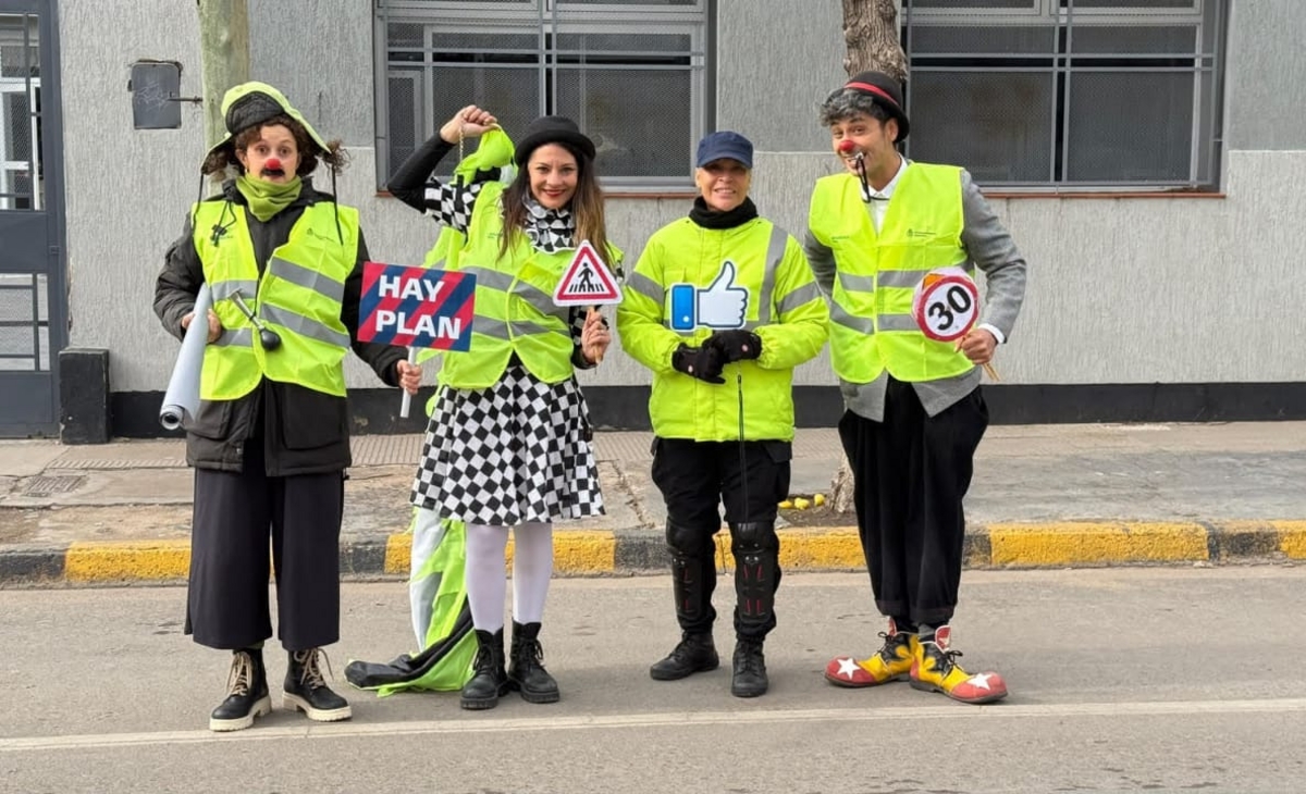 El Municipio desarrolla intervenciones artísticas para fomentar respeto a las normas de tránsito