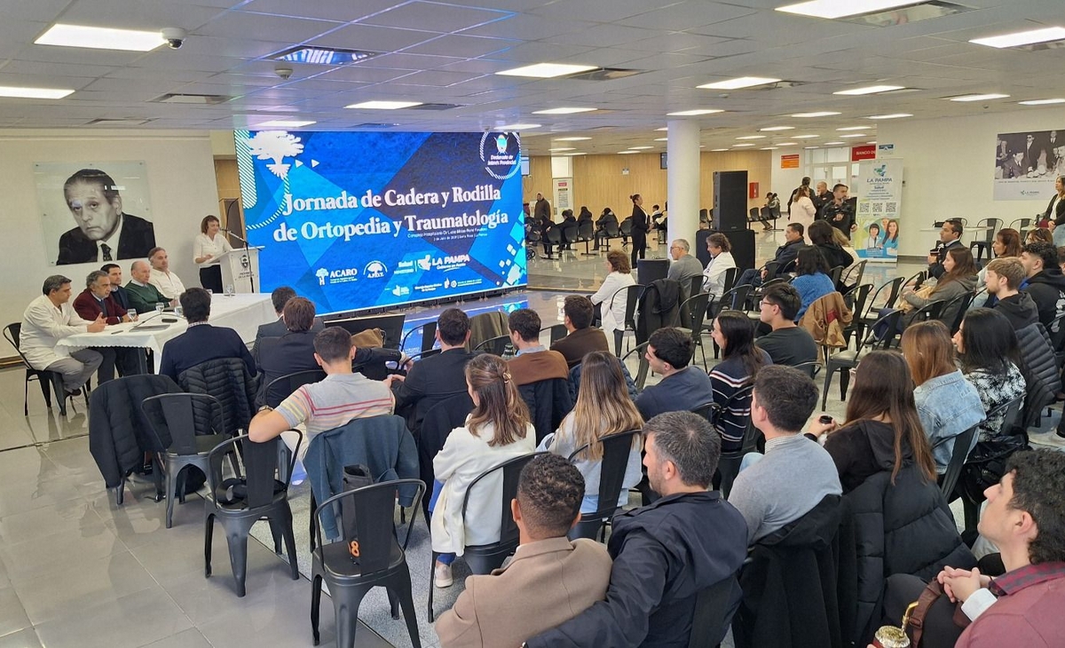 Alta concurrencia de profesionales a la Jornada de Traumatología y Ortopedia