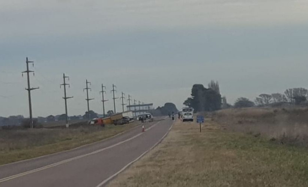 Tragedia en la Ruta Provincial 4: Un hombre pierde la vida en choque frontal