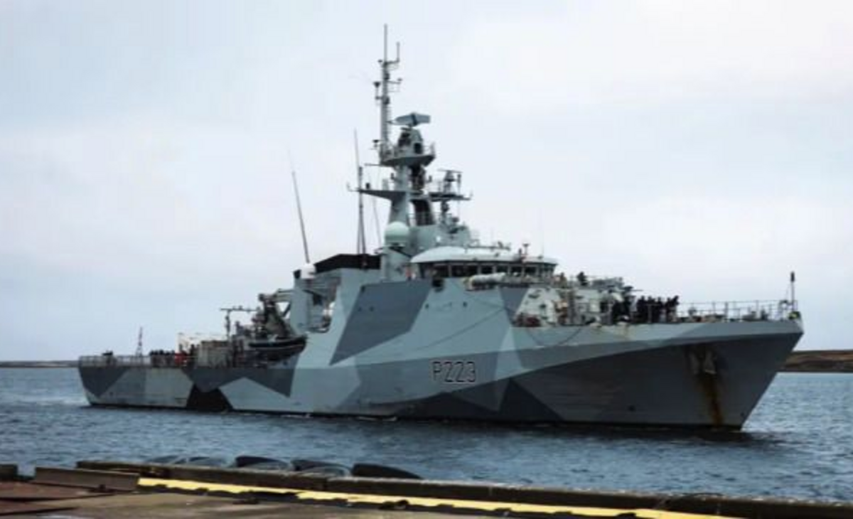 Buque inglés en mar argentino: "Una provocación flagrante"
