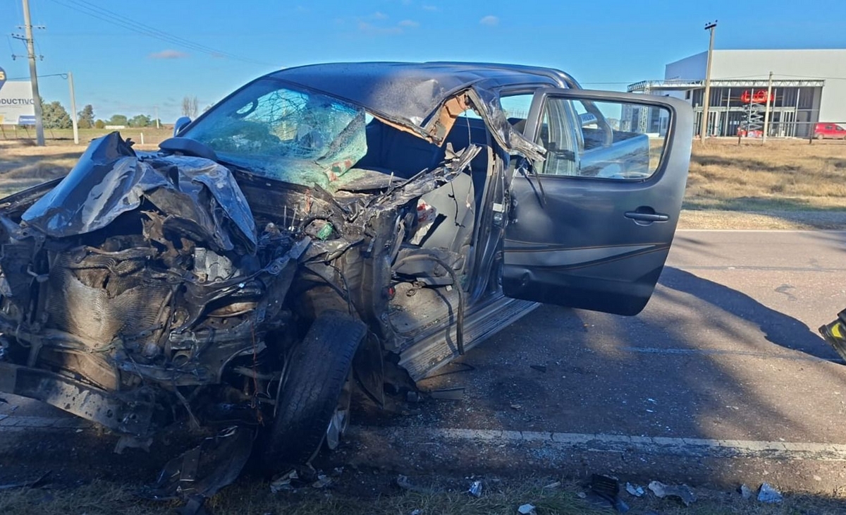 Falleció un involucrado en el choque de la ruta 5
