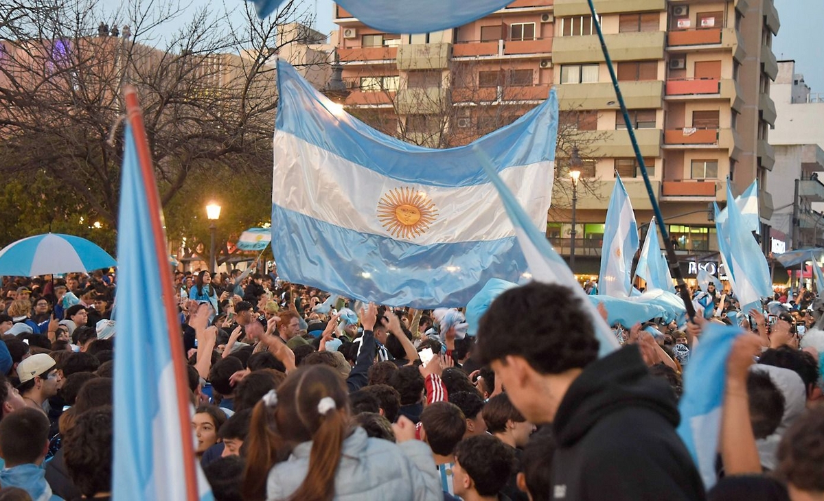 Tensión y peleas en la celebración por la final del Mundial en Santa Rosa