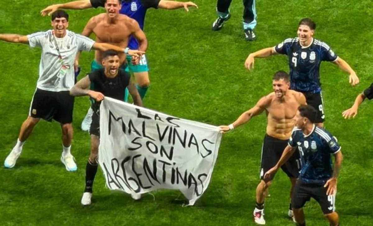 La provocativa respuesta de Inglaterra a la bandera argentina