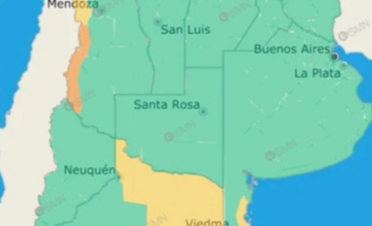 Alerta meteorológica por tormentas severas y nevadas