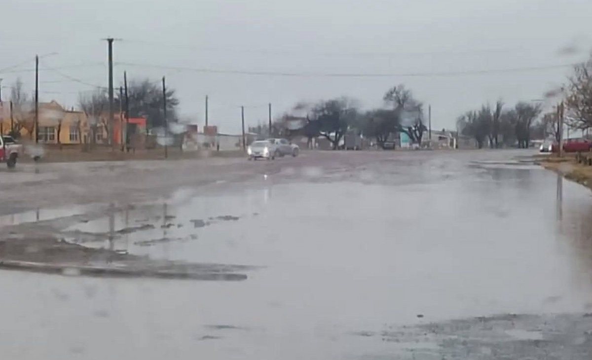 Llueve en casi toda La Pampa: las mayores precipitaciones son en el oeste y el sur