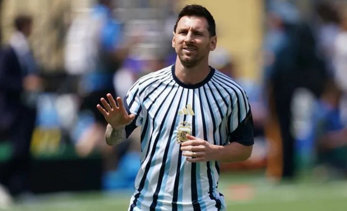 Lionel Messi llegó a Rosario para pasar unos días con su familia
