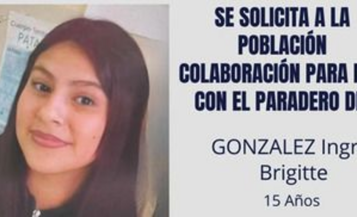 Piden ayuda para encontrar a una adolescente en Santa Rosa