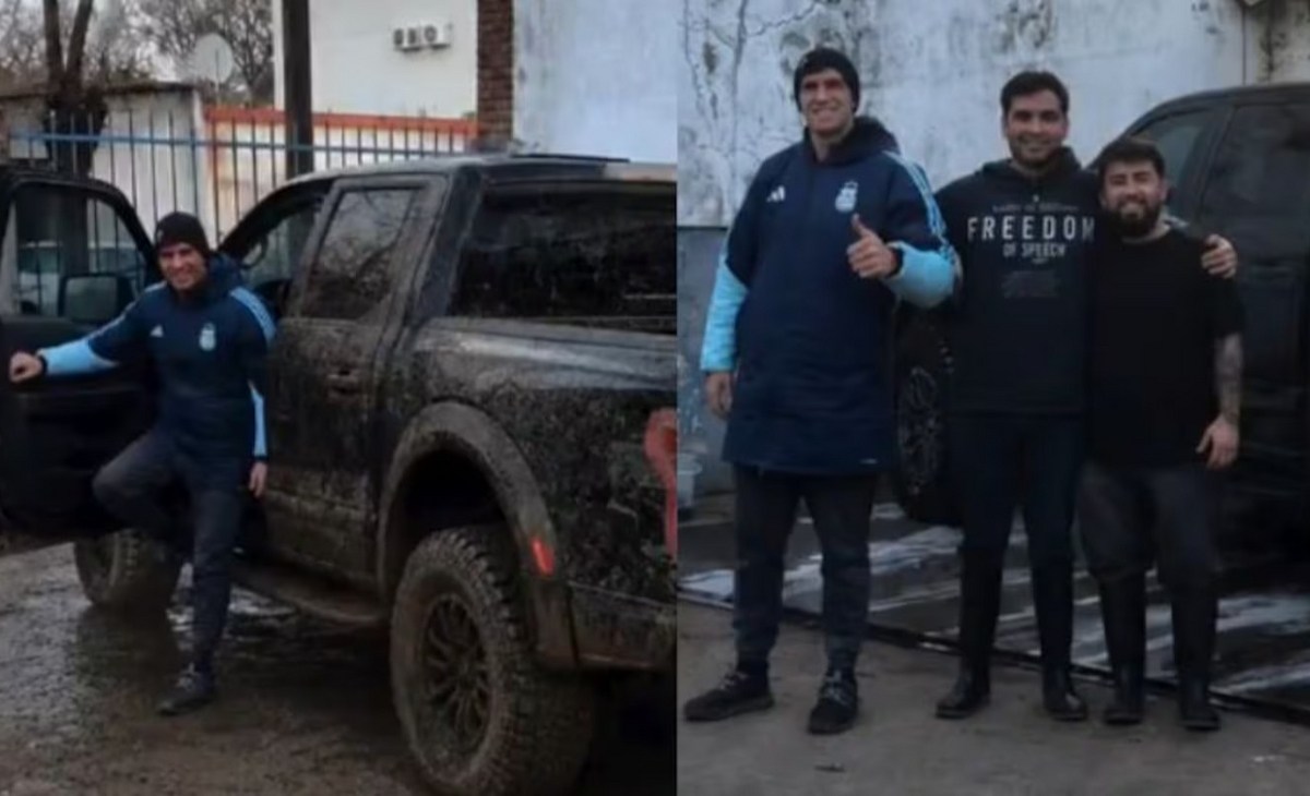 El Dibu de la gente: dejó la camioneta en un lavadero y tuvo un gran gesto