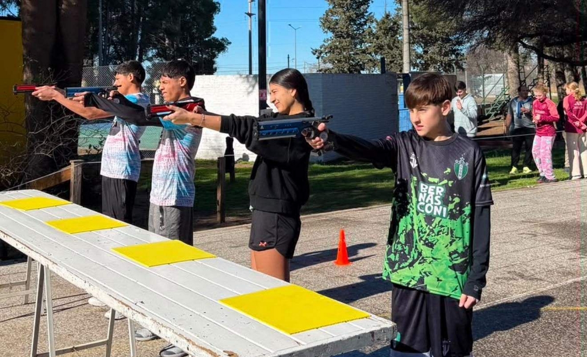 Otra del Circuito Pampeano Olímpico