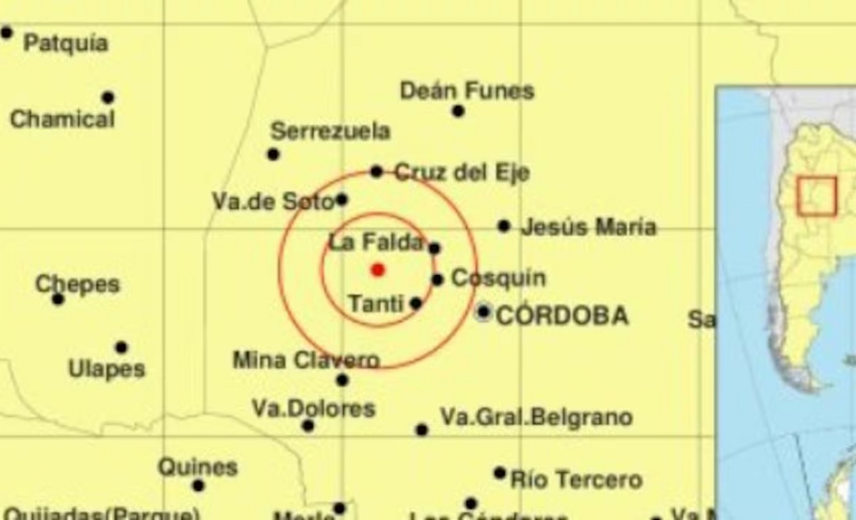 Se sintió el sacudón de un temblor: de qué magnitud y dónde fue el epicentro