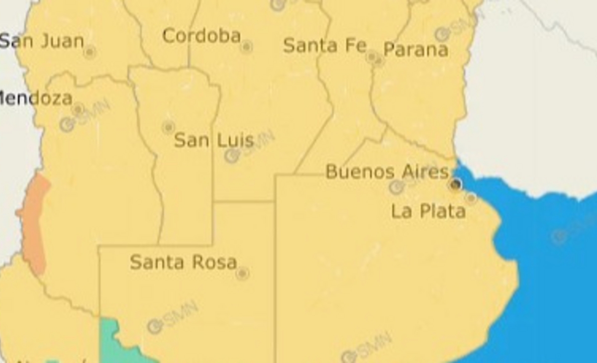 Pronostican alerta meteorológico por tormentas fuertes
