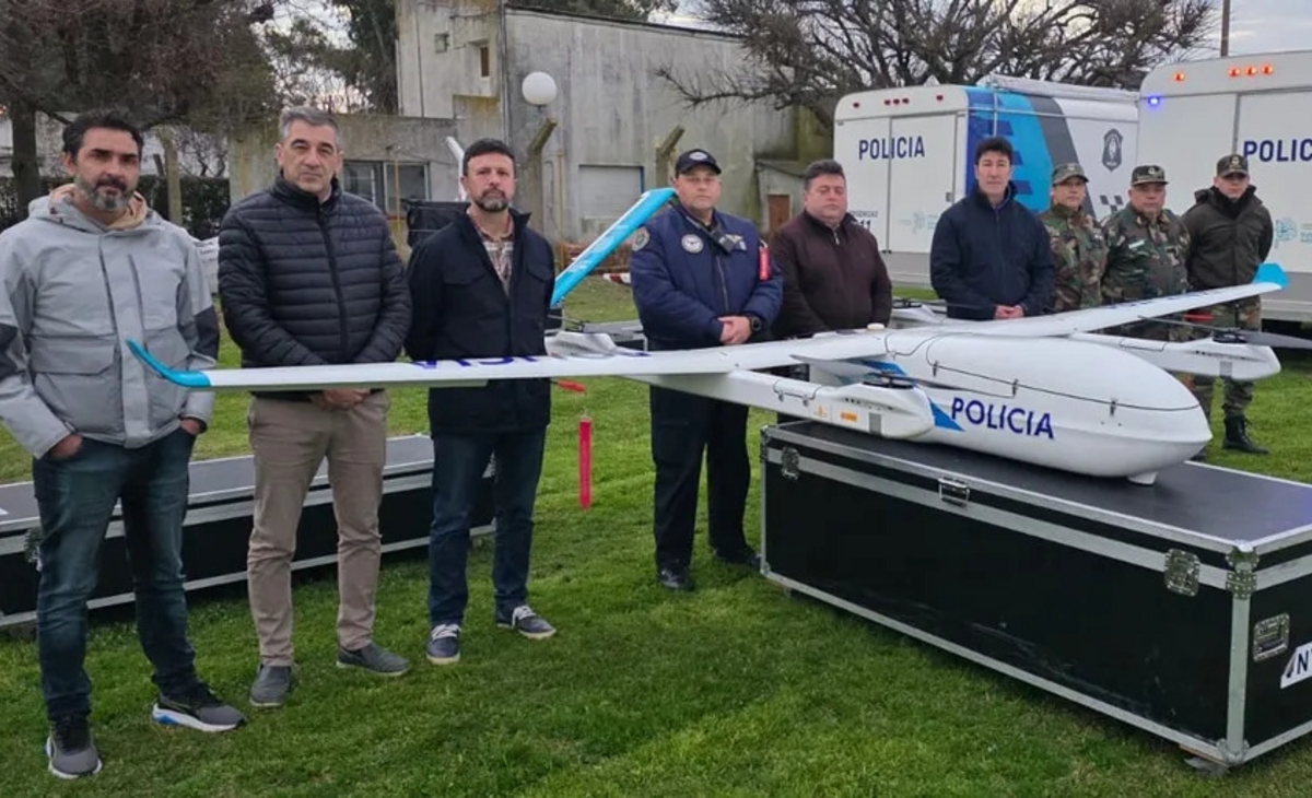 Usan drones para patrullajes nocturnos y reforzar la seguridad rural