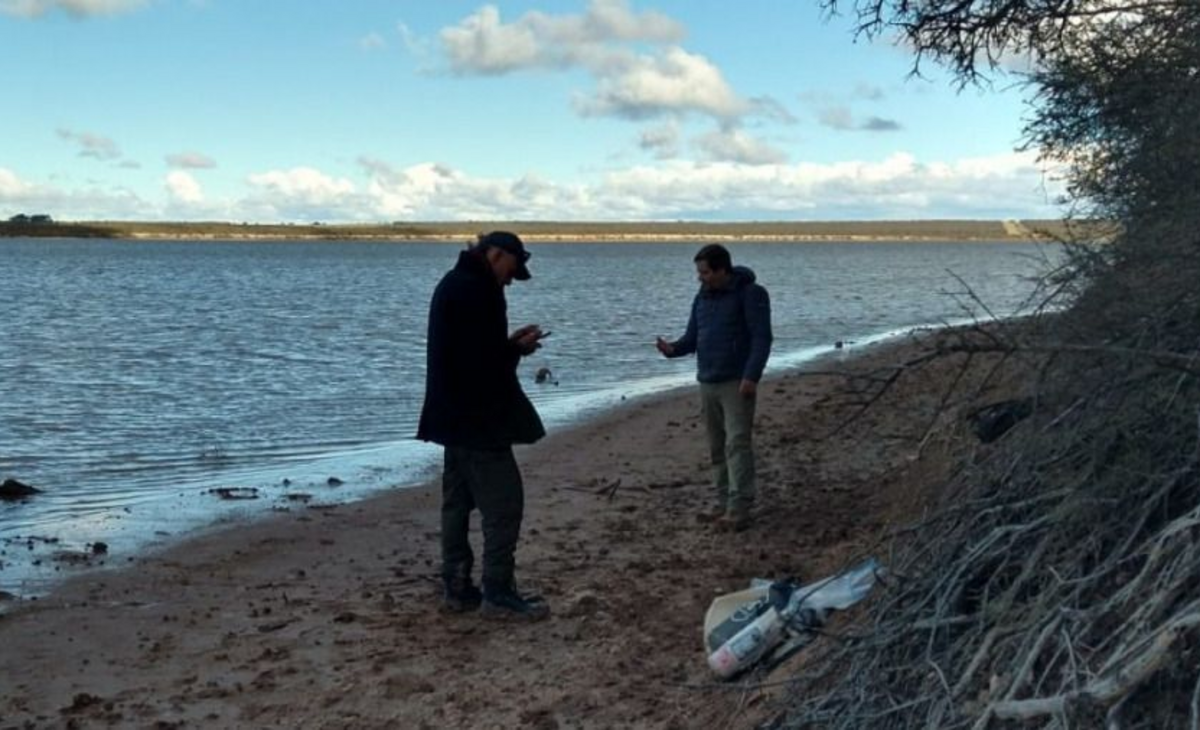 Hallazgo arqueológico y paleontológico en la Laguna de Guatraché