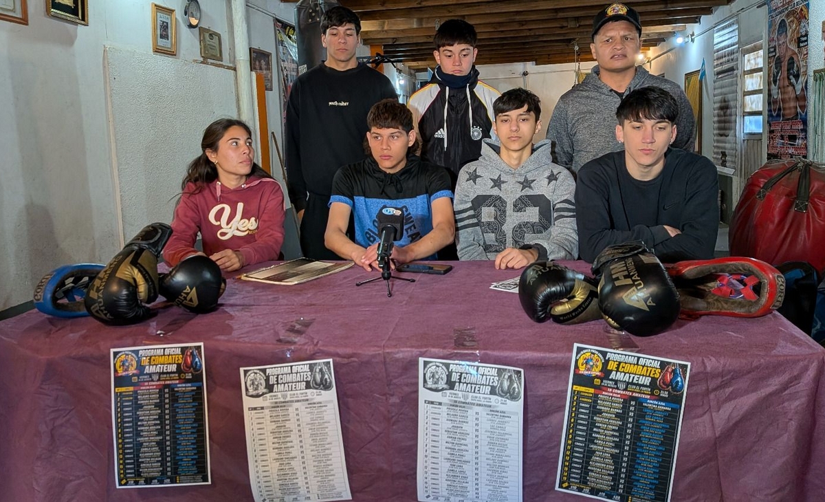 A puro boxeo amateur en El Fortín