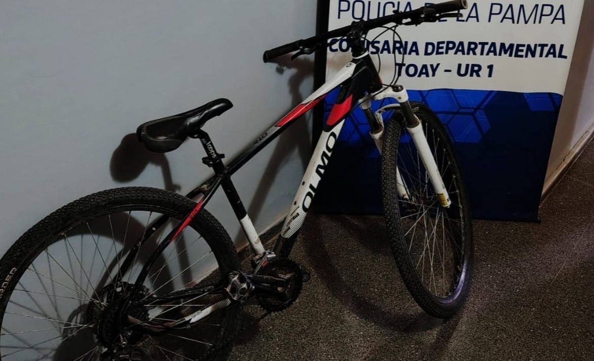 La Policía recuperó una bicicleta robada