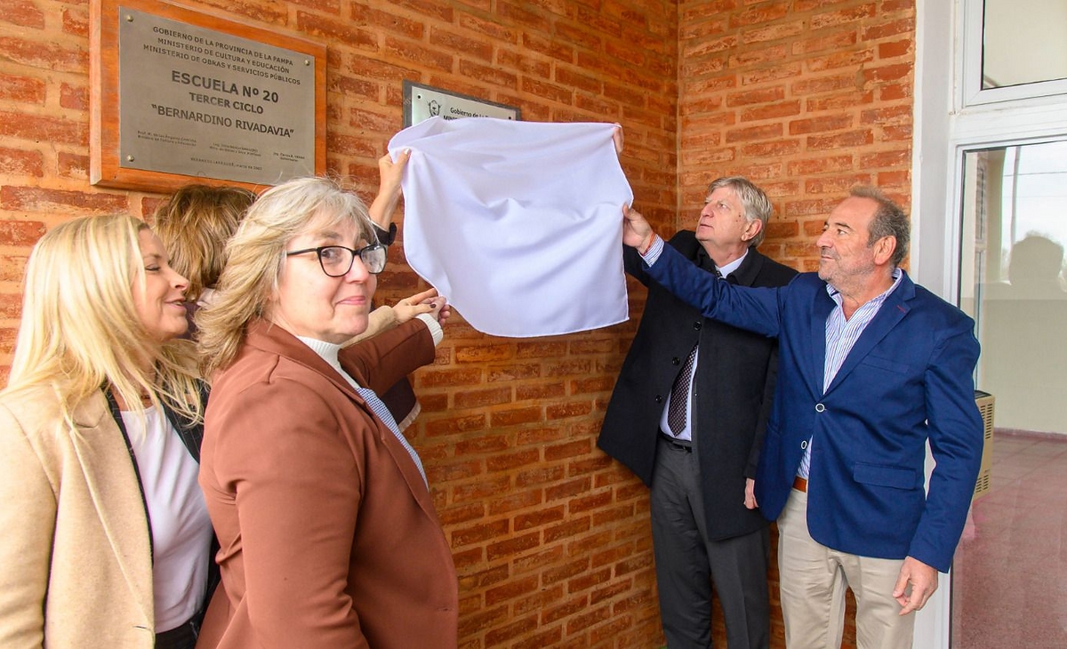 Ziliotto inauguró Jardín de Infantes en Larroudé
