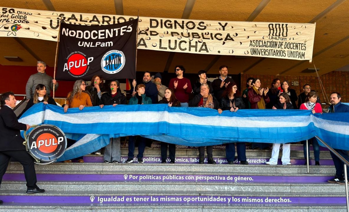 Apulp reclamó la aplicación del Financiamiento Universitario con un "ruidazo"