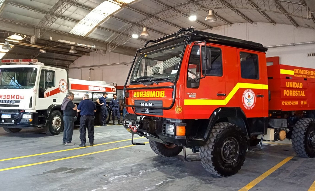 Bomberos Voluntarios de General Pico fortalecen su flota con nuevas unidades