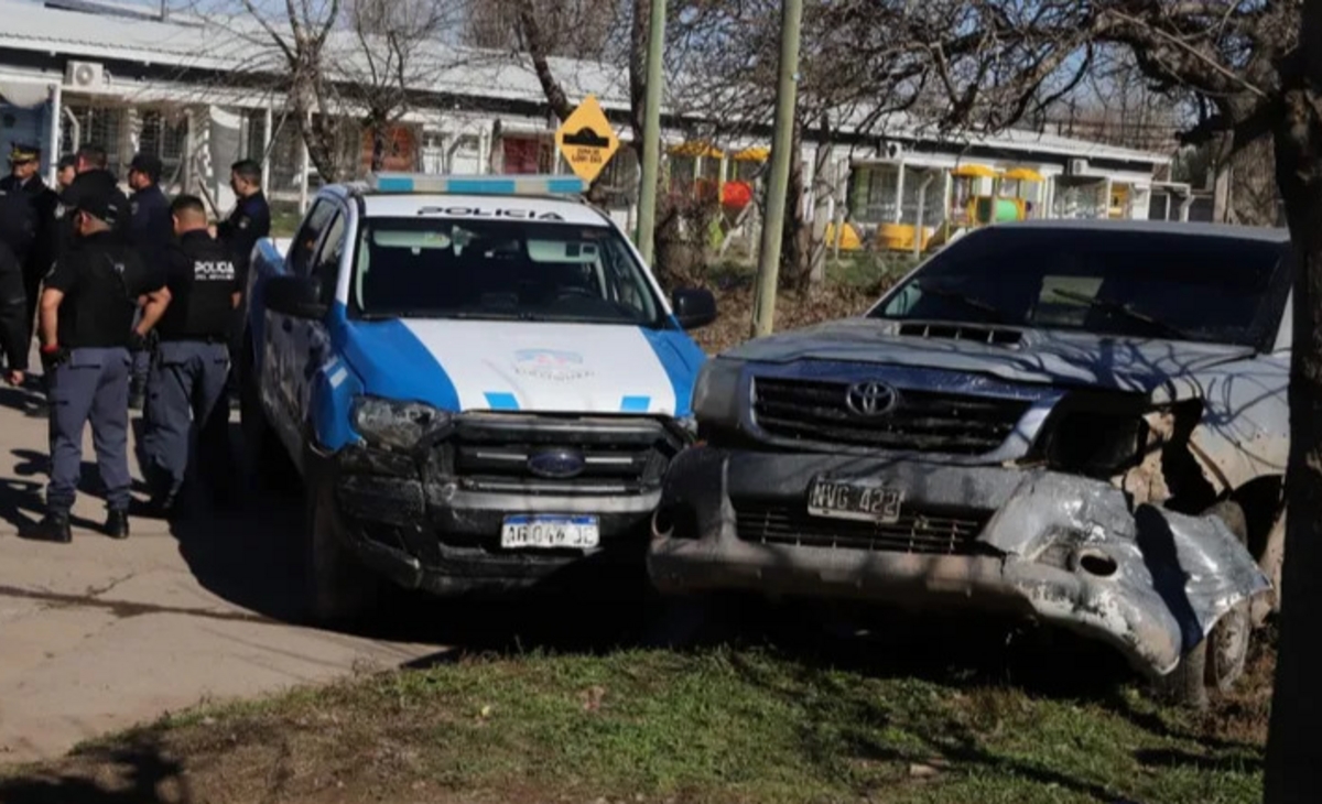 Persecución policial: 15 niños de un jardín quedaron en medio de la balacera
