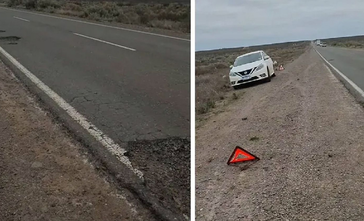 Reventaron cubiertas en la ruta nacional 151