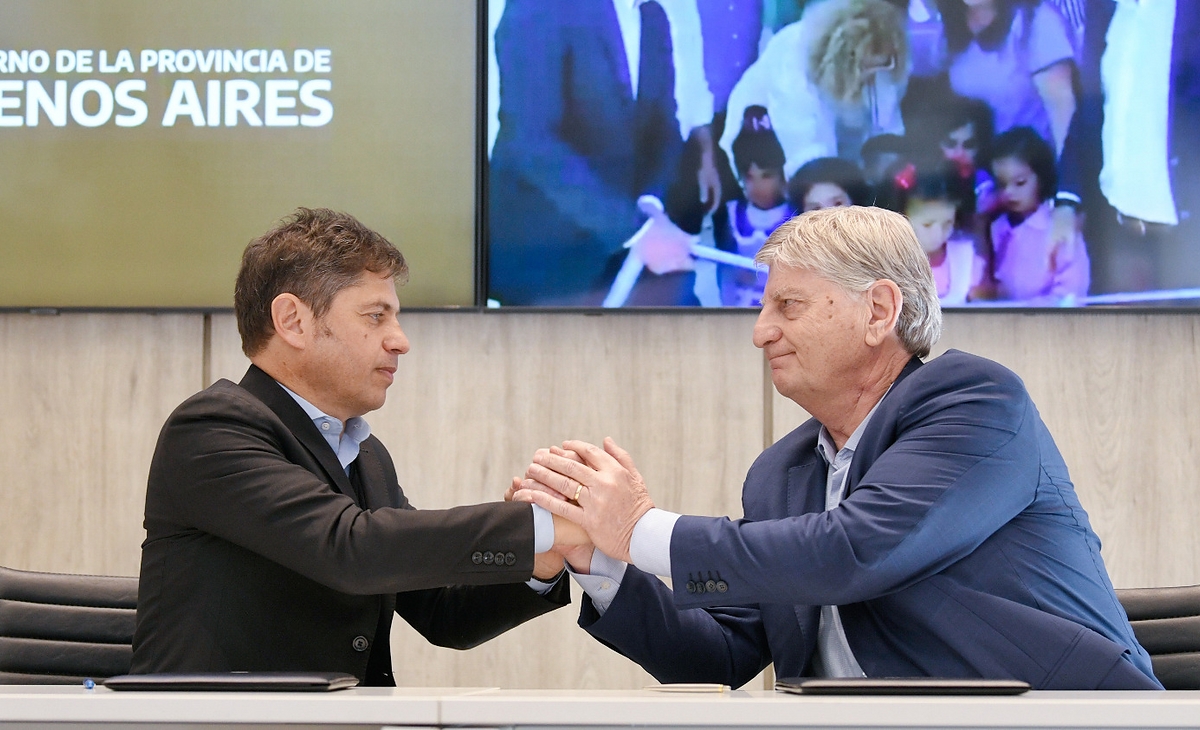 Kicillof llega a La Pampa, para acordar con Ziliotto medidas de prevención por El Niño