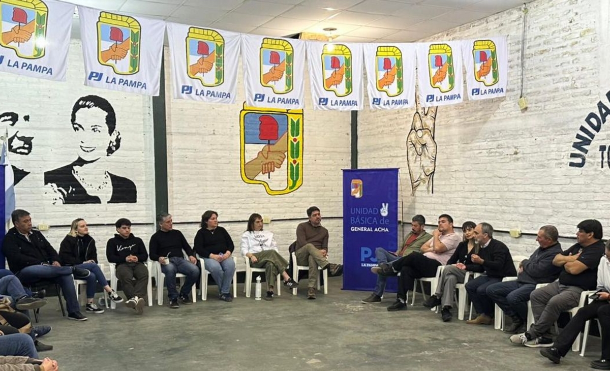 El peronismo se reunió en la Unidad Básica de General Acha