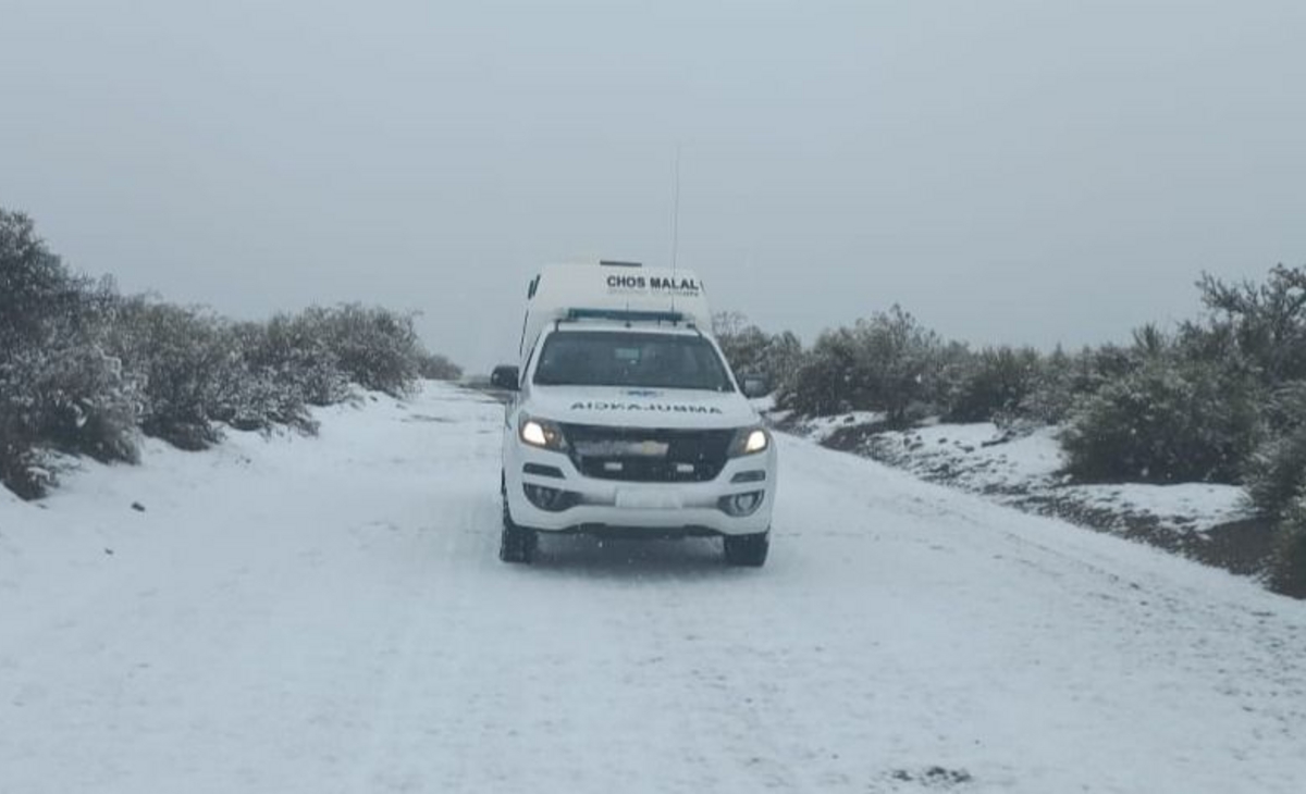 Emitieron alerta por nevadas intensas para la región