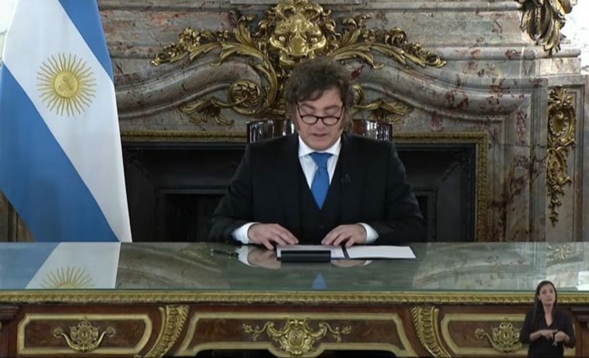 Javier Milei anunció sanciones para compañías que actúen en las Islas Malvinas