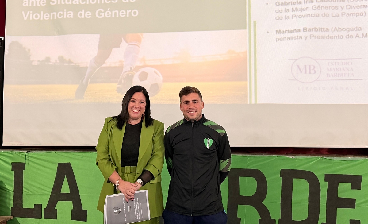 Unión Deportiva Bernasconi presentó protocolo contra la violencia de género