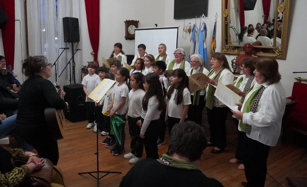 Victorica fue sede del 24 Coral de La Pampa y hubo un homenaje a docentes