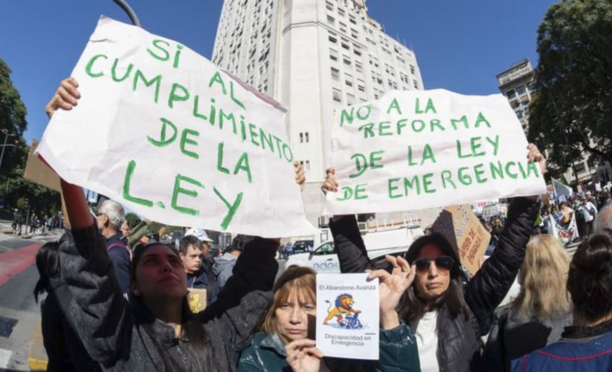 El Presupuesto 2027 deroga artículos de la ley de emergencia en Discapacidad