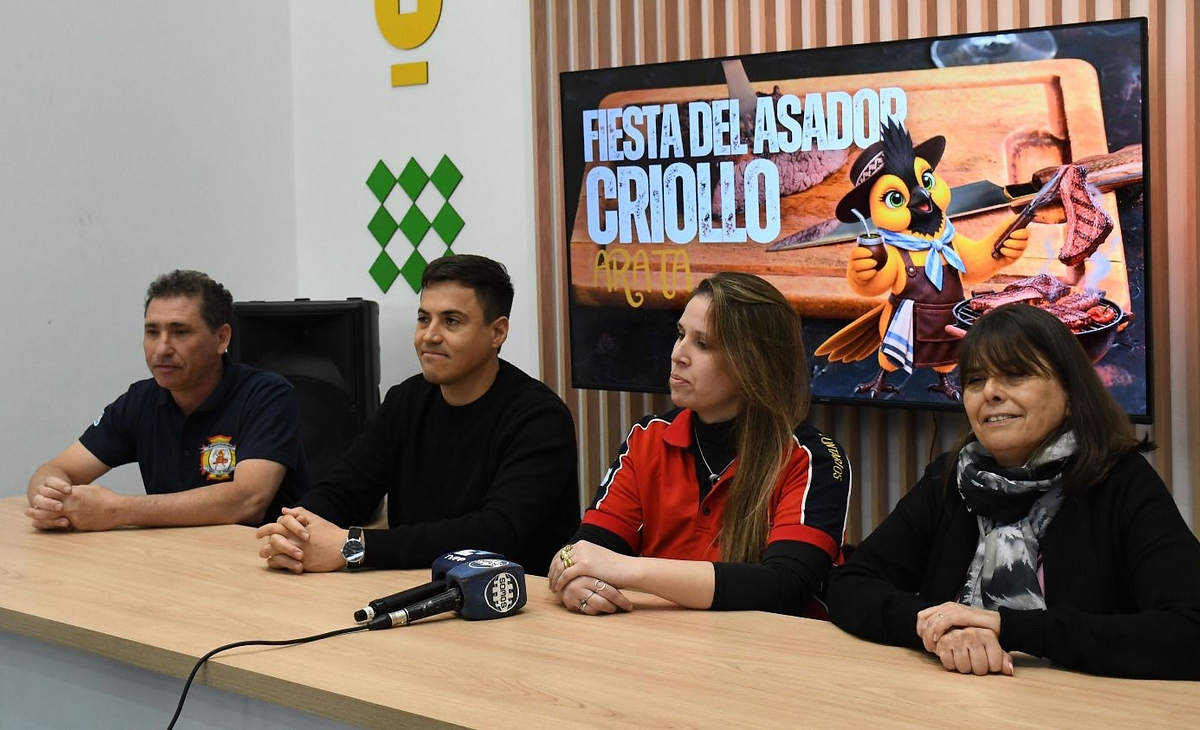 Asado: Arata tiene su fiesta