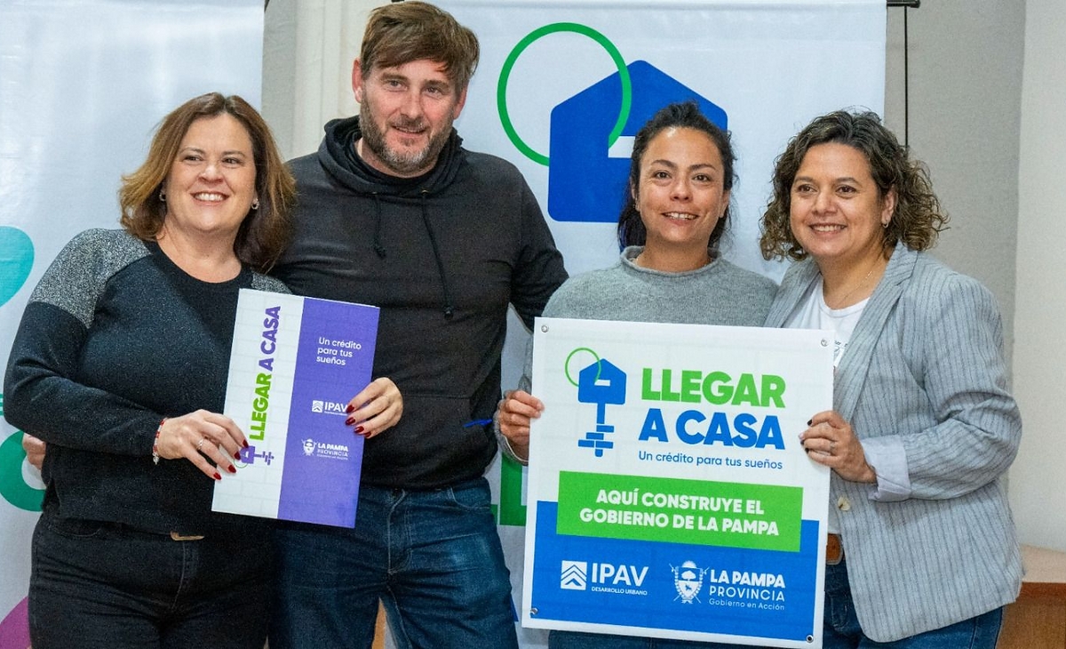 Provincia entregó créditos del “Llegar a Casa” en General Pico